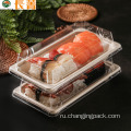 Экологически чистое утилизация Sushi Platter натуральный лоток сахарного тростника